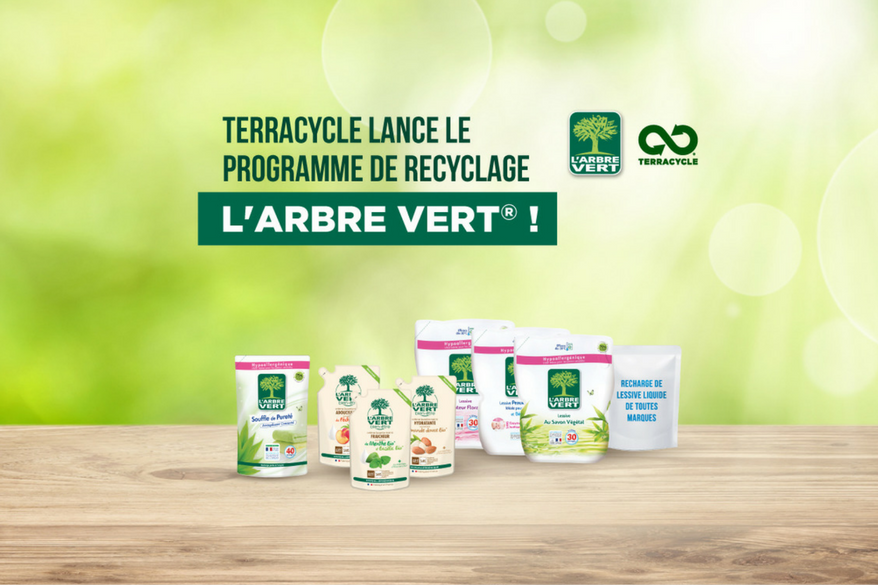 L'Arbre Vert lance le premier programme de recyclage des recharges de lessive